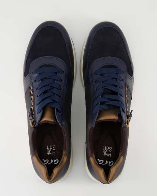Ara SAPPORO Schnürschuhe in Blau