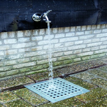 Hydroblob IP15 infiltratieput met verzinkt rooster 20x20x33 cm 15 L
