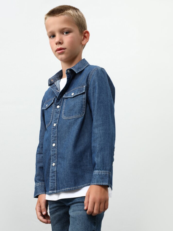 Camisa jeans - Índigo