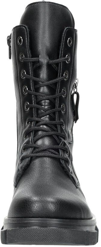 Rieker Veterschoenen hoog zwart