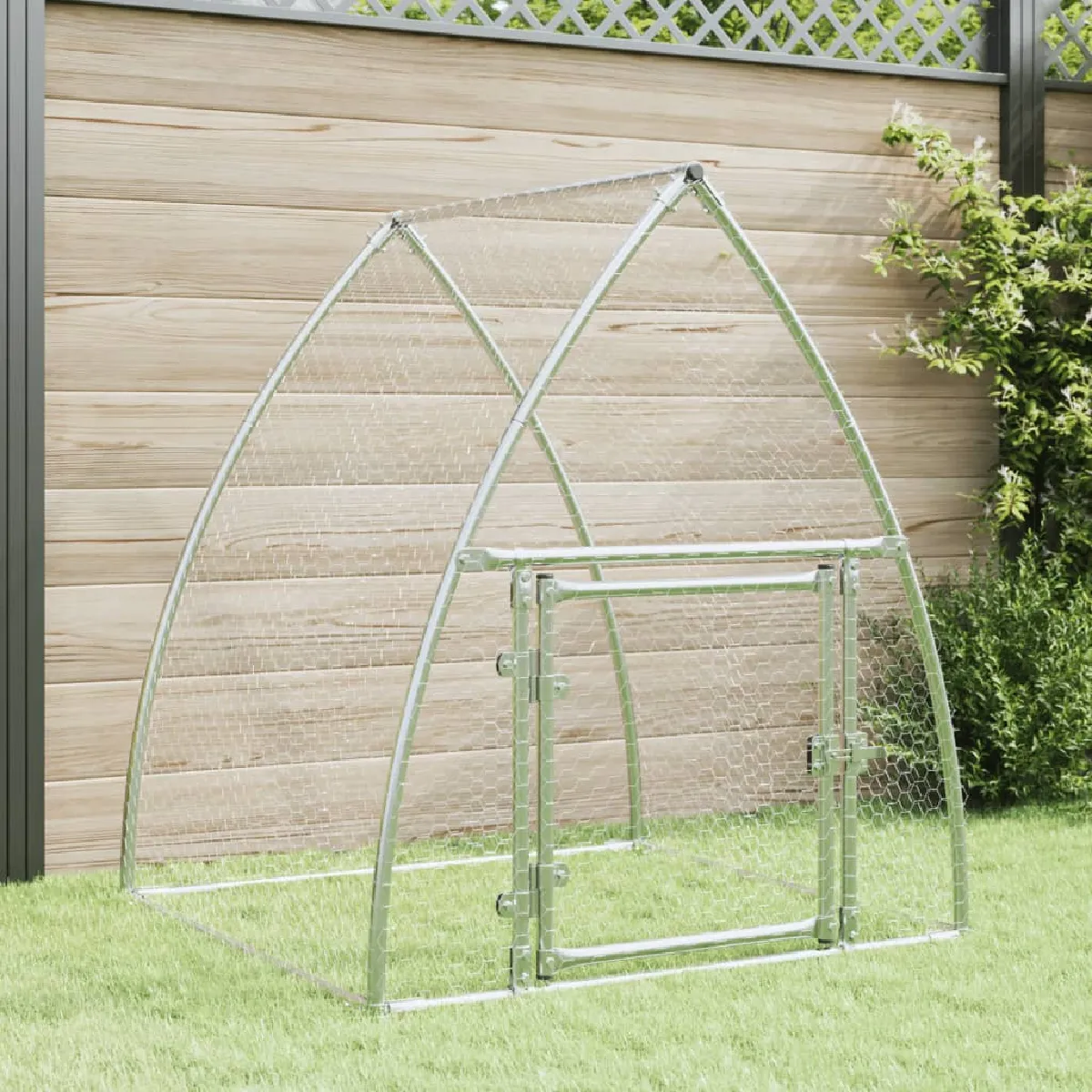 vidaXL Cage pour poules 100x105x120 cm acier galvanisé