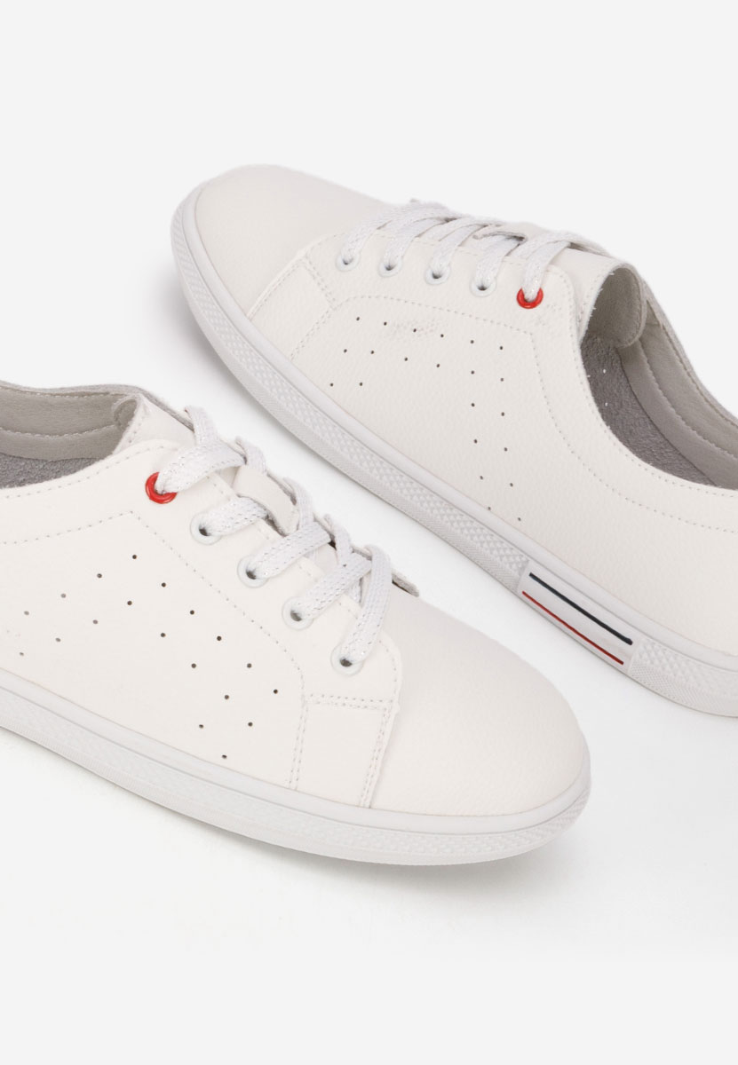 Baskets pour femme blancs Melonia