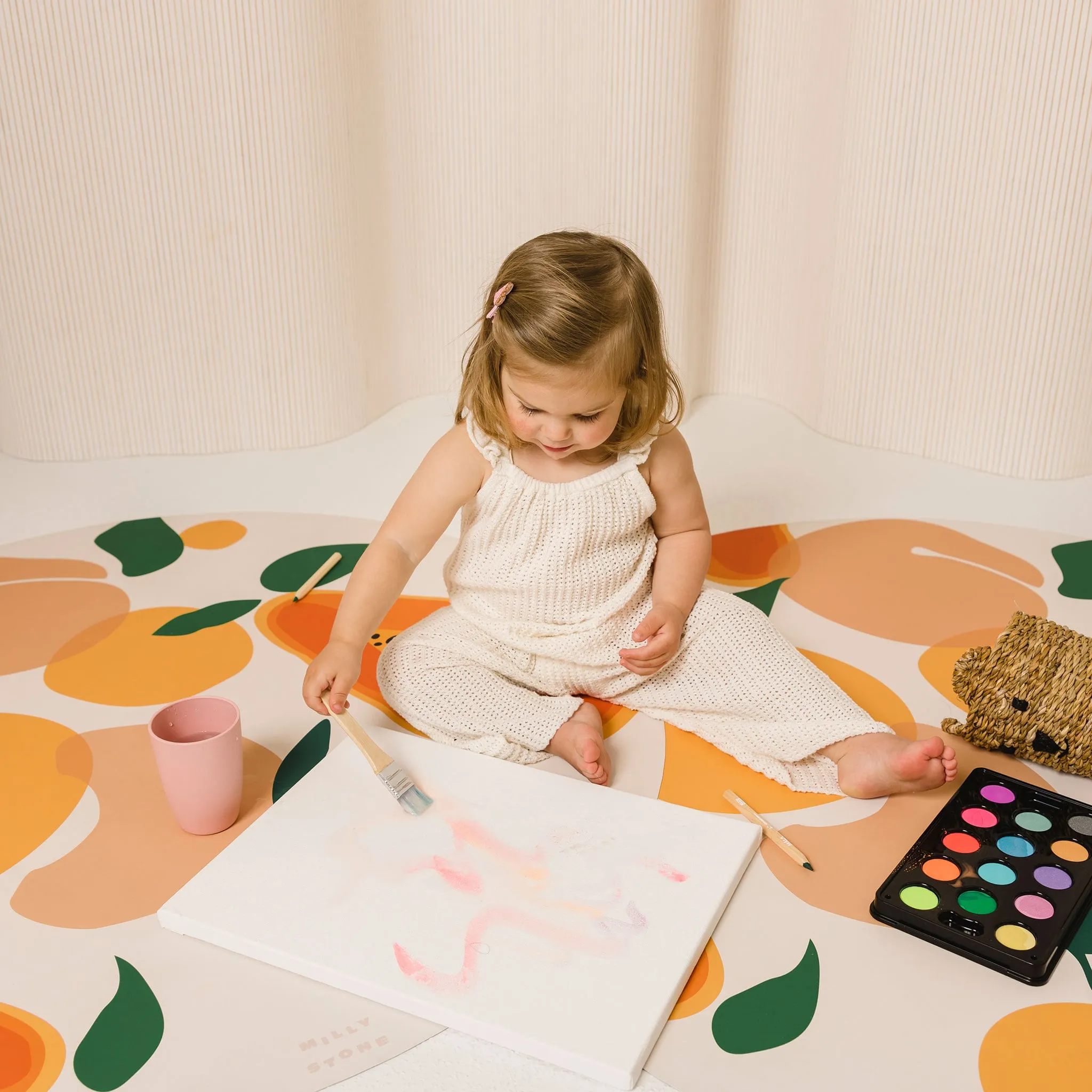 Milly Stone Tapis Catch All - Fruits