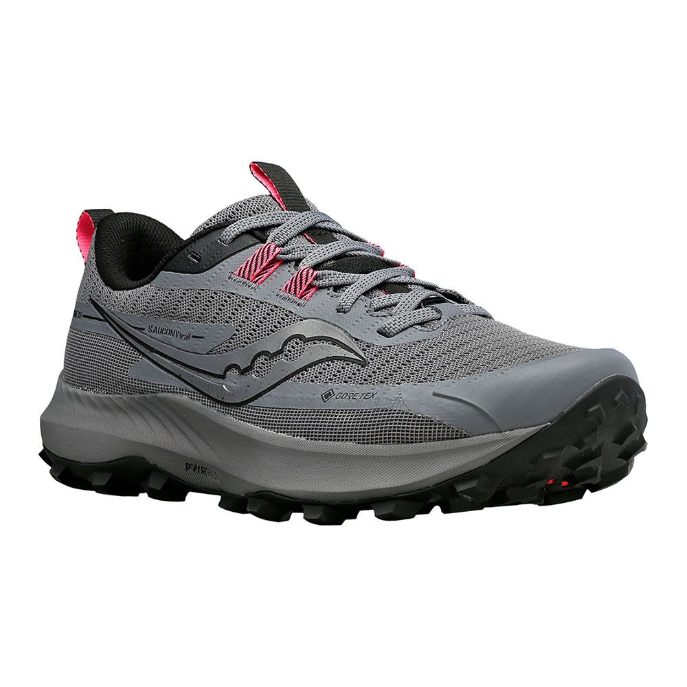 Saucony PEREGRINE 13 GTX - Chaussures trail Femme grey/black