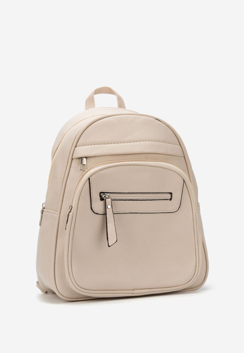Sac à dos pour femme beige Damela V2