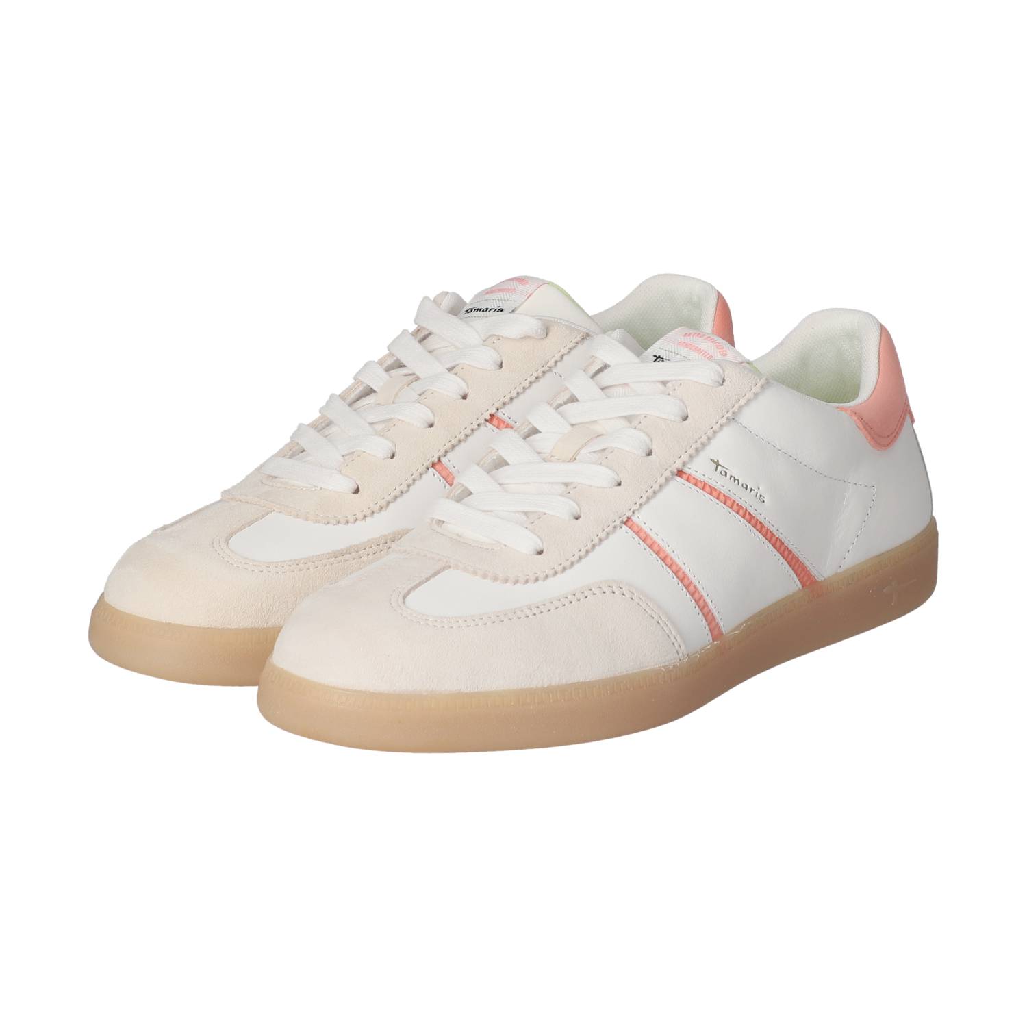 Tamaris Low Sneaker - peach comb