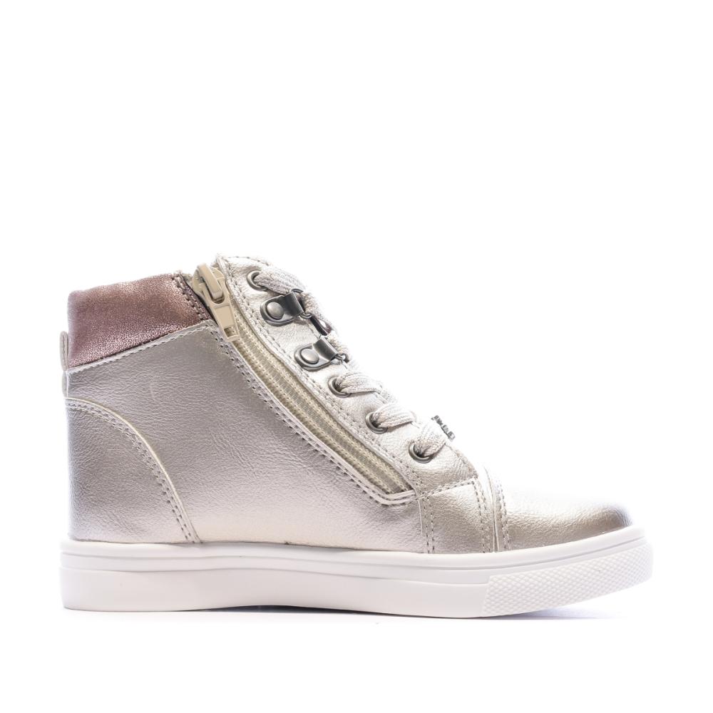 Lulu Castagnette Baskets Doré Fille Lulu Castagnette Teramo
