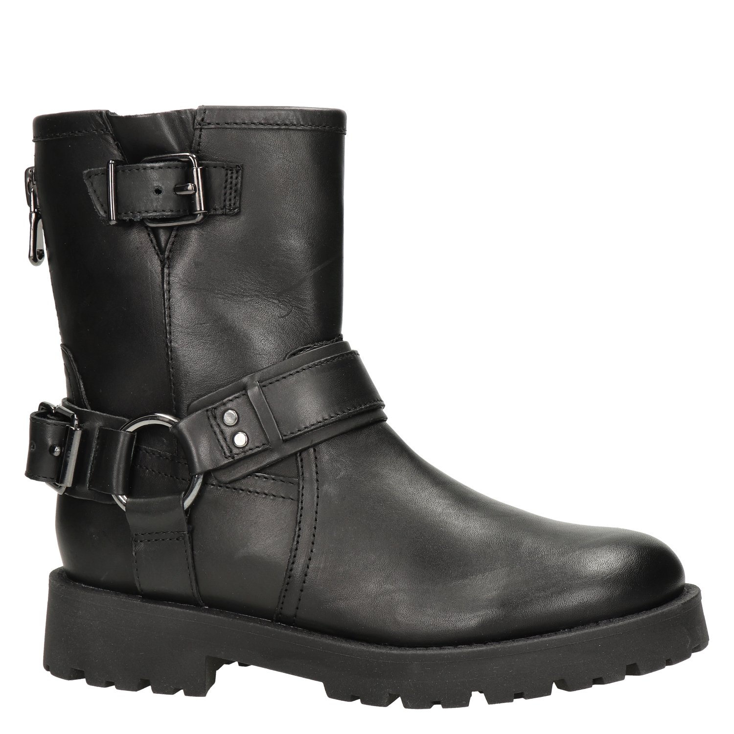 dames bikerboot Nelson Zwart