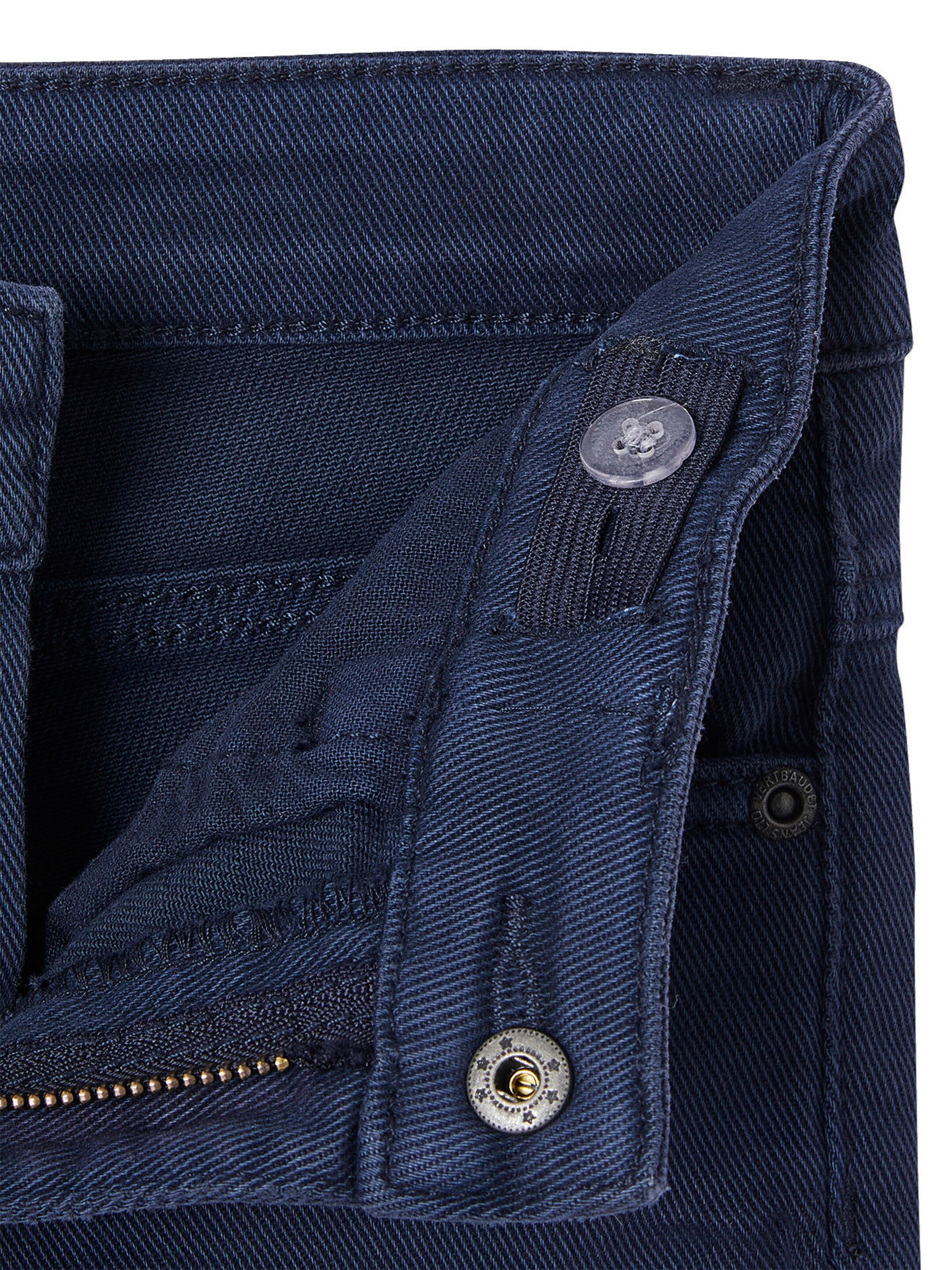 Vertbaudet Jungen Slim-Fit-Hose, Hüftweite SLIM, Bundweite verstellbar nachtblau