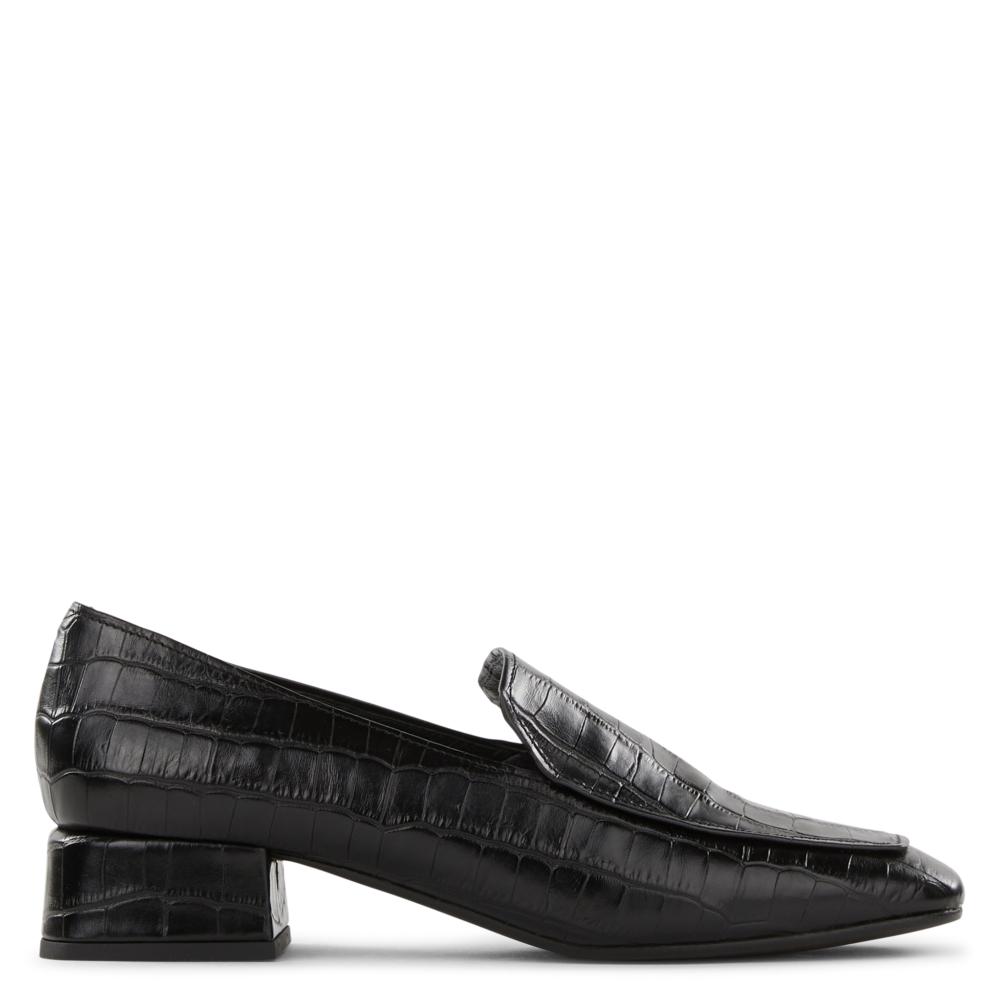 DYNAMIC - Mocassins à talons | Noir