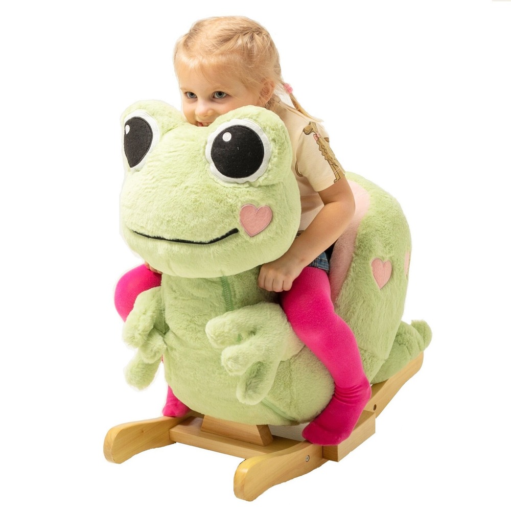 Grenouille à bascule verte