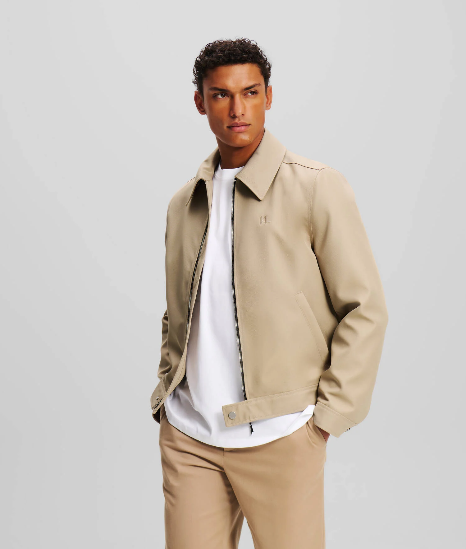 VESTE COURTE KL MONOGRAM - Trench Coat