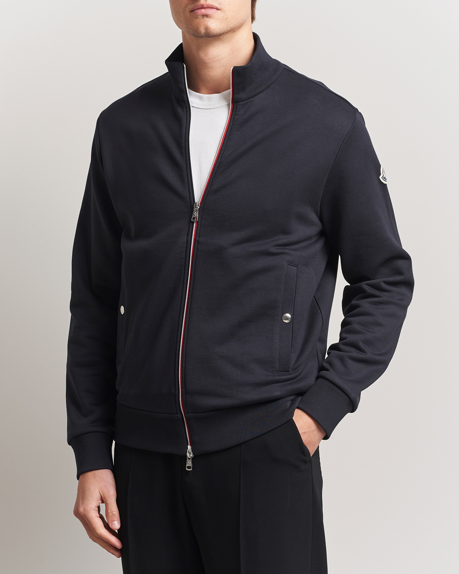 Moncler Full Zip Cardigan Navy