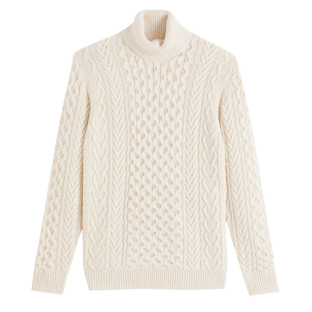 COLEÇÕES LA REDOUTE<br>Gola alta tricotada Signature GAUTHIER