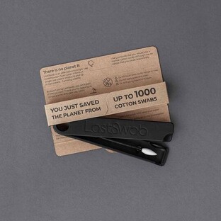 LastObject LastSwab Herbruikbaar Wattenstaafje Zwart 1ST