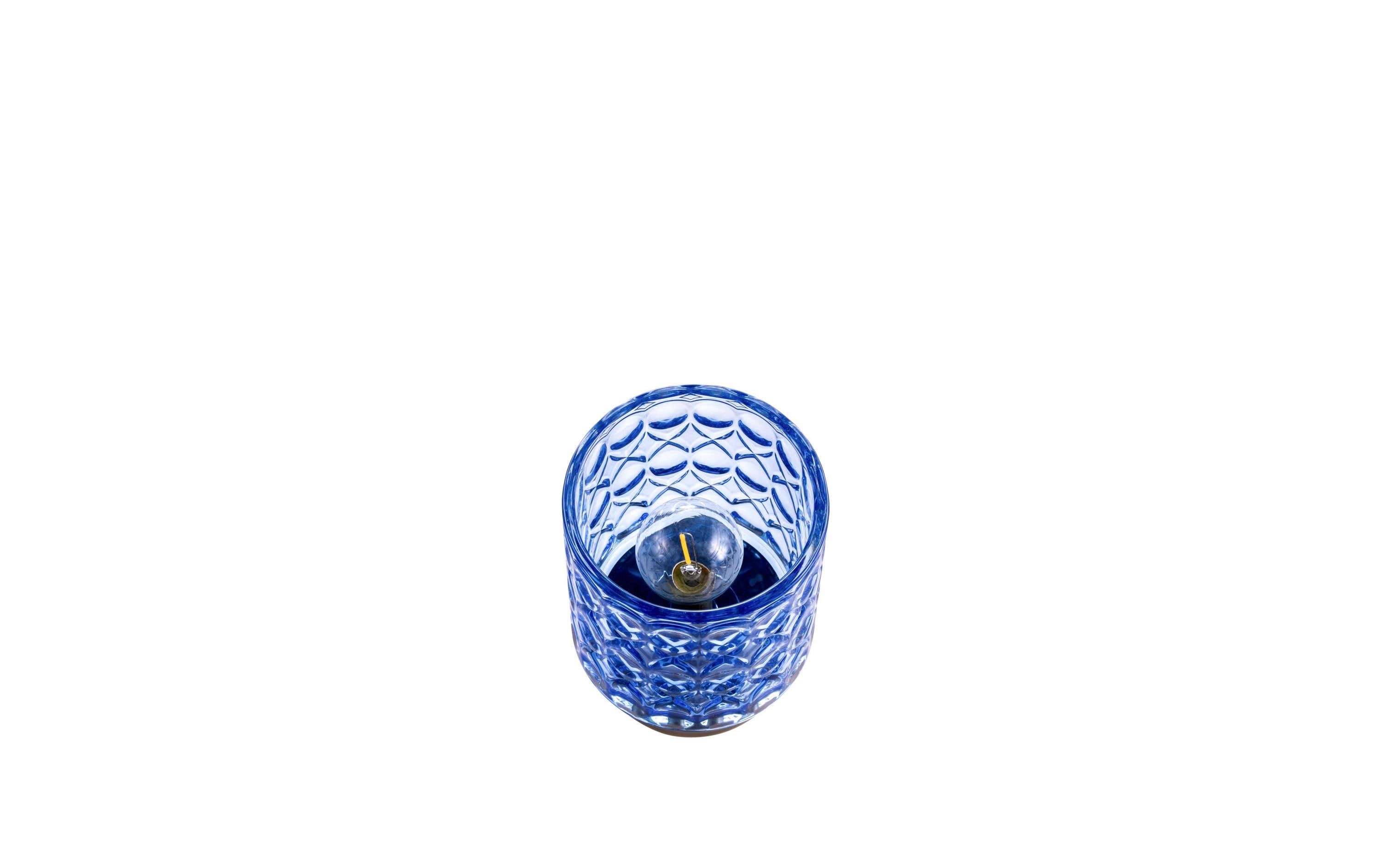 Tischleuchte Chic Glamour, E14, MehrfarbigLeuchte aus Glas/Metall