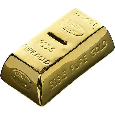 Out of the blue 78/4010 - Spardose Goldbarren aus Keramik