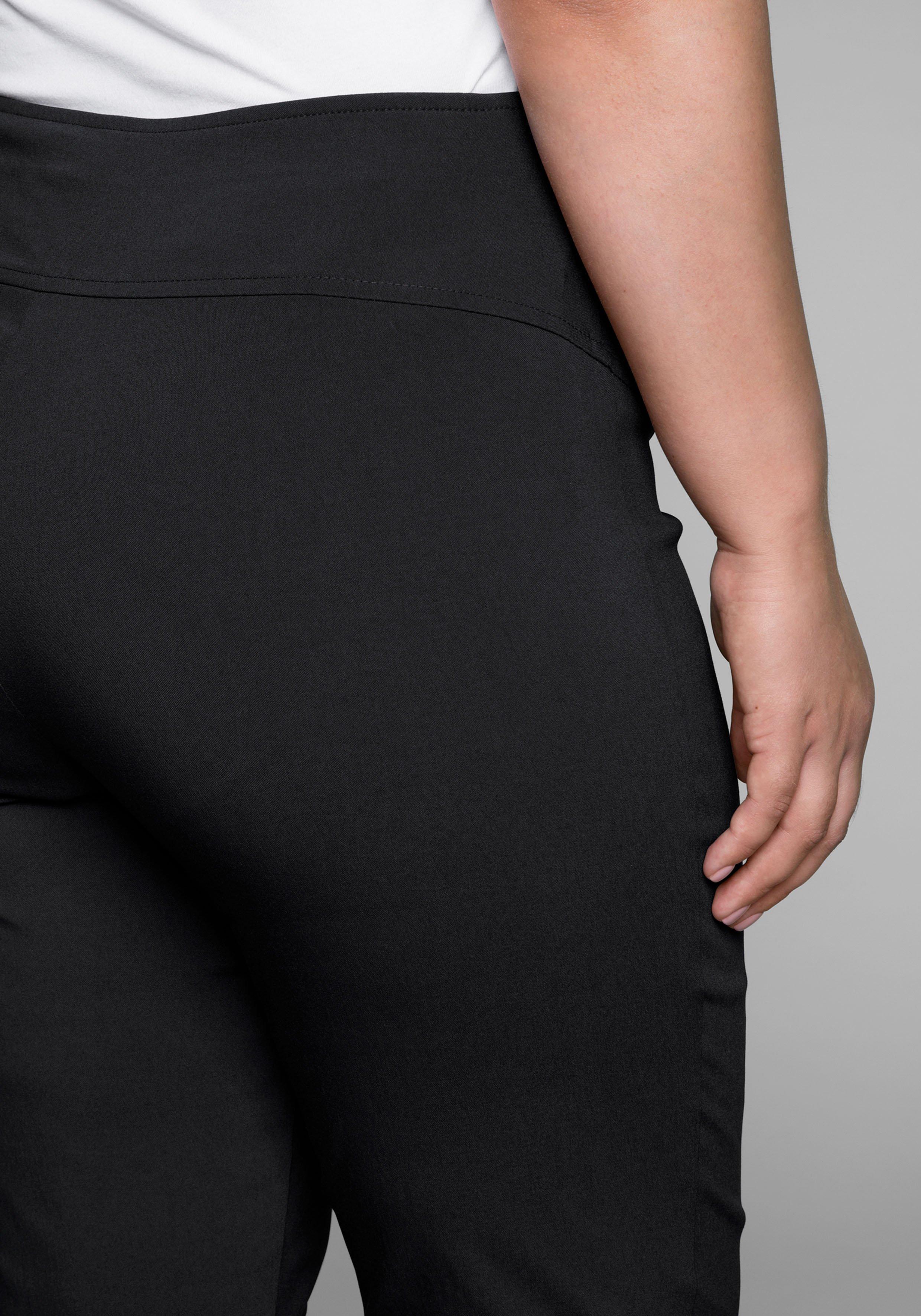 Gerade Hose in Schlupfform mit Bodyforming-Effekt