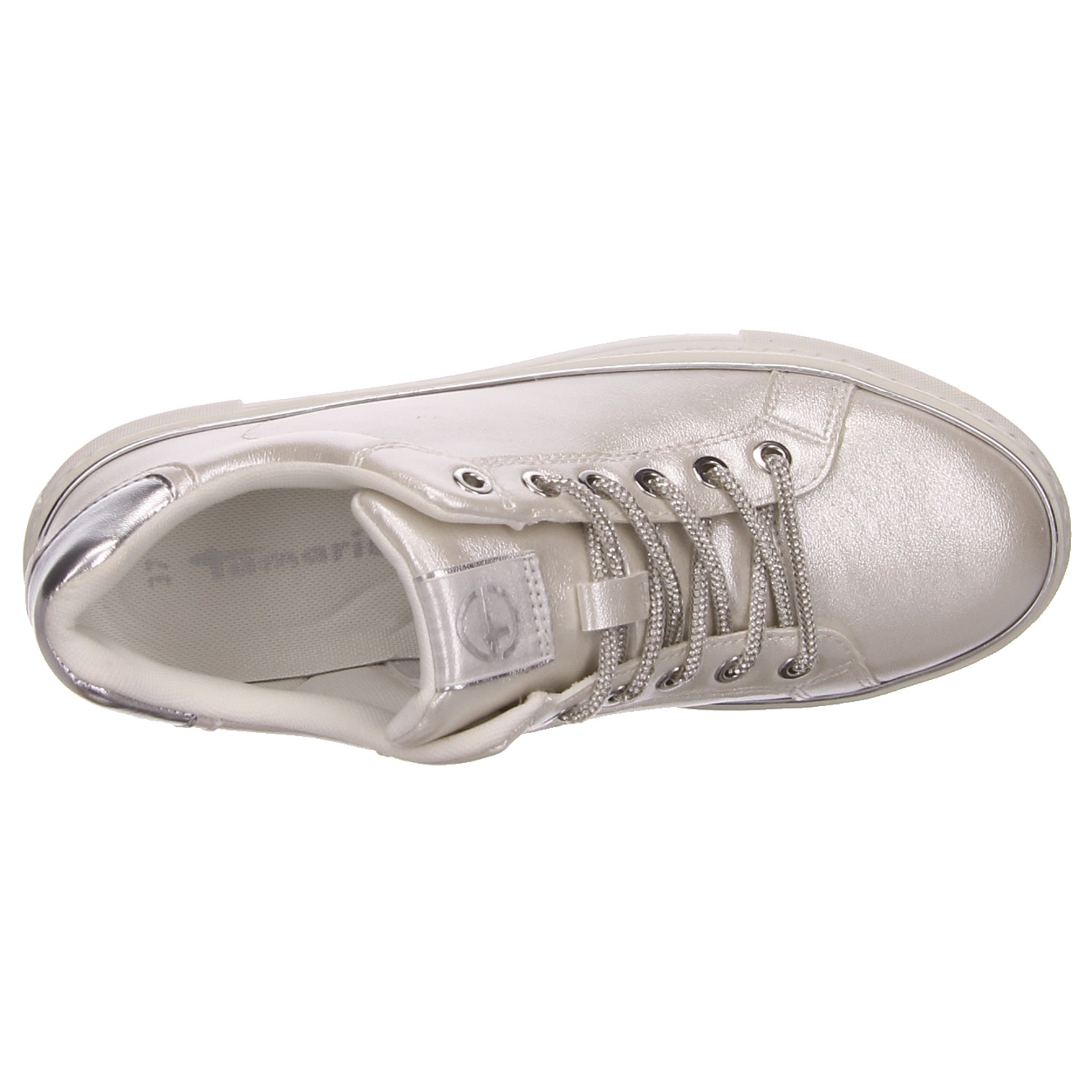 Tamaris Sneaker white pearl weiss/weiss kombi