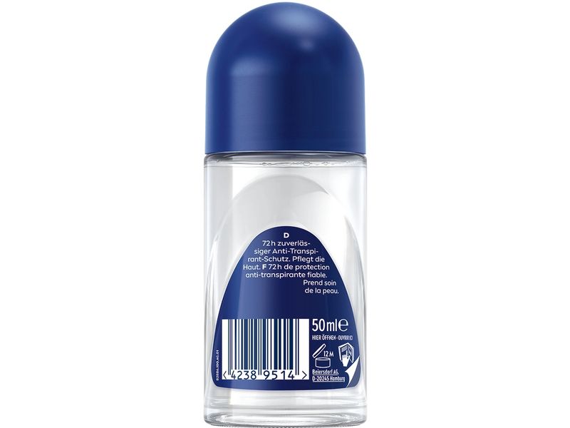 NIVEA MEN Deo Roll-on Cool Kick Male 50 ml Erlebe einen kühlenden Frische-Kick und zuverlässigen Schutz den ganzen Tag: NIVEA MEN DEO Cool Kick Roll-on