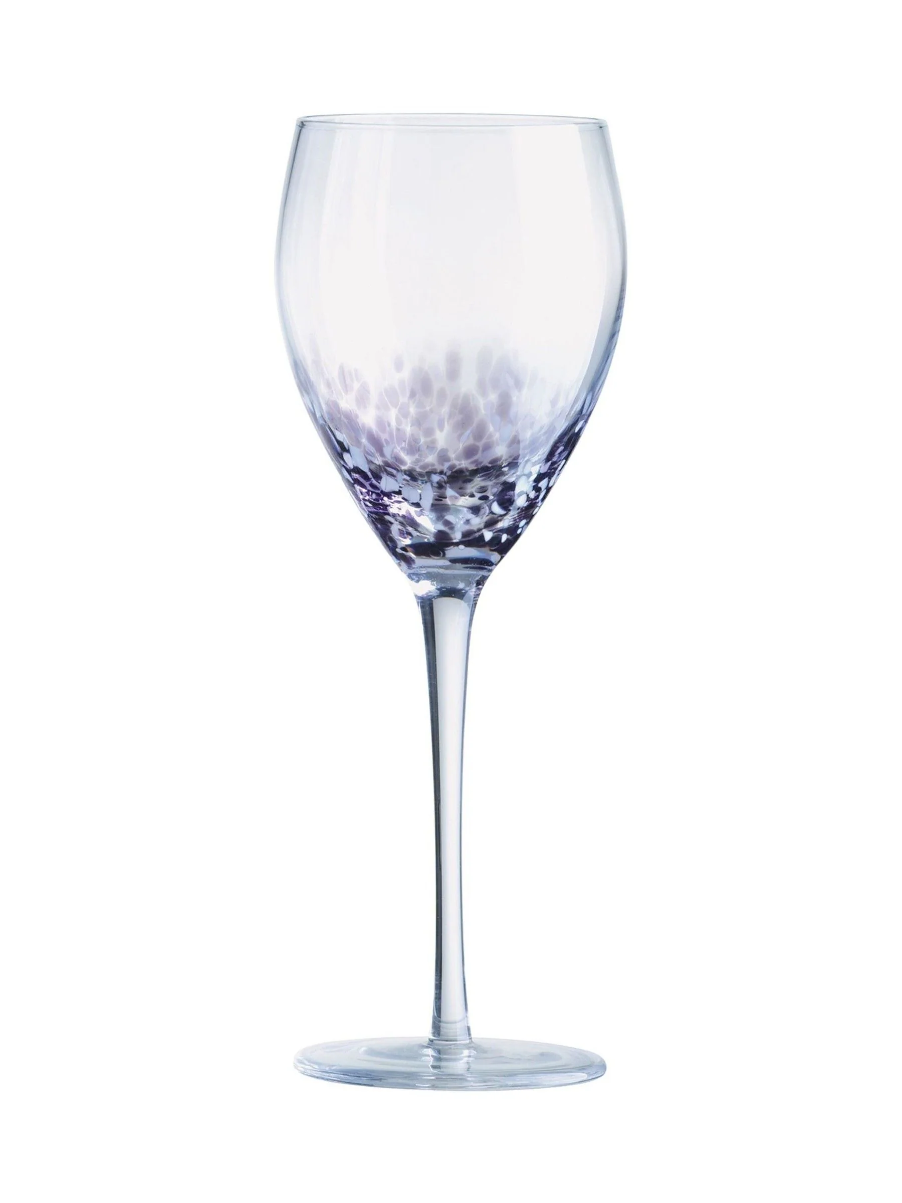 Anton Studio Designs Set of 4 Speckle Wine Glasses
