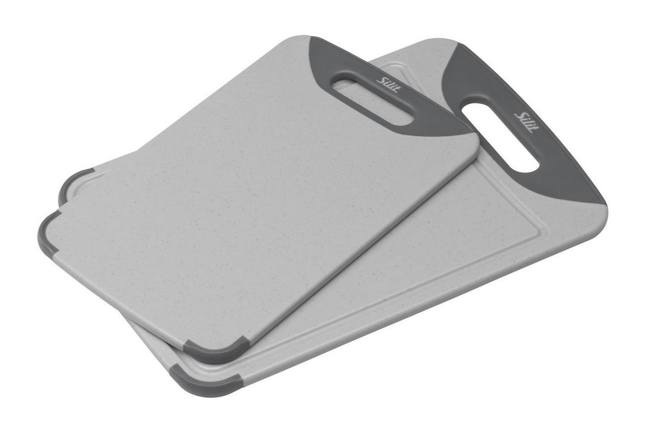 WMF Silit 2142304555 2-delige snijplankset, grijs