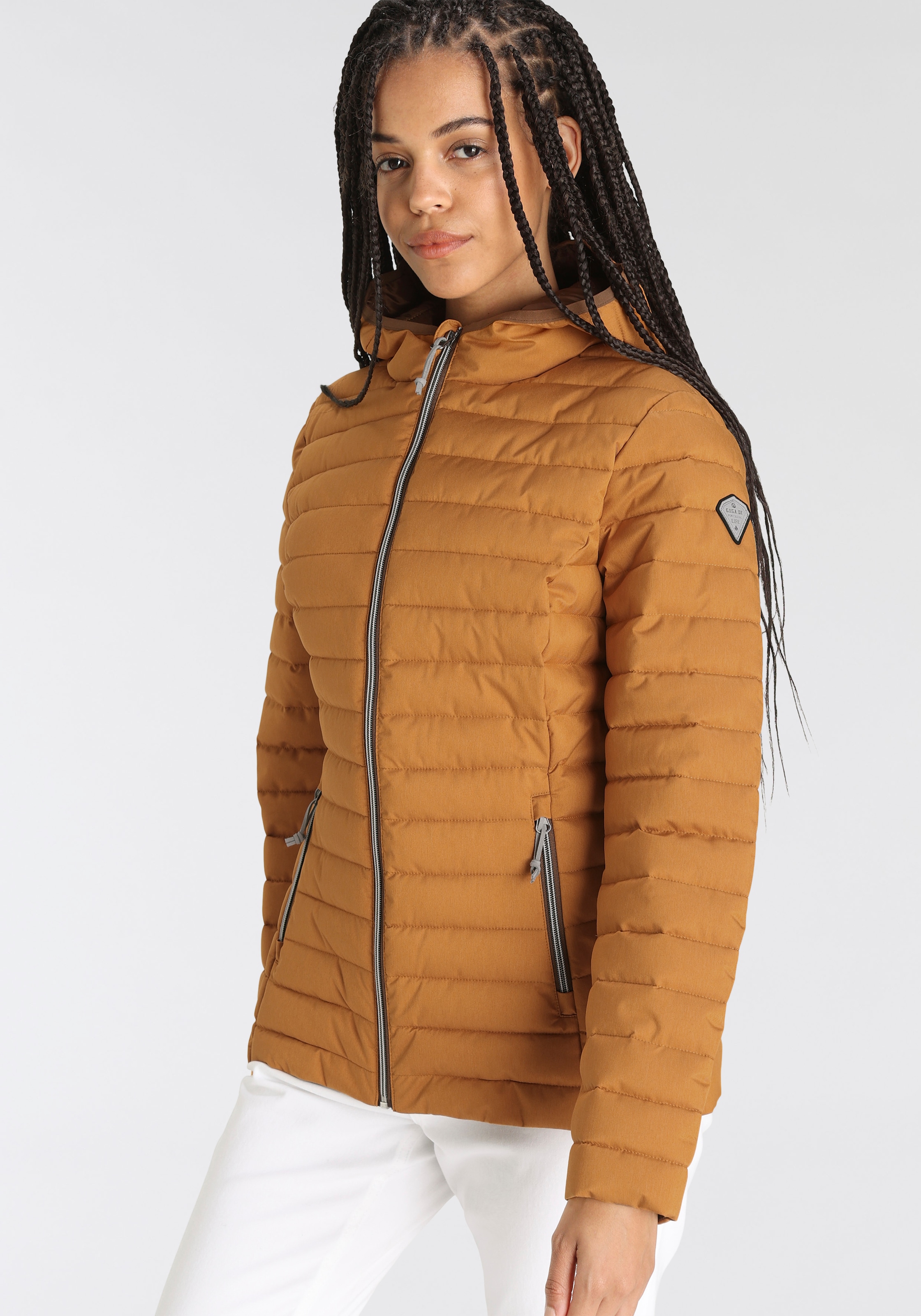 G.I.G.A. DX by killtec Steppjacke »CAFORA WMN QUILTED JCKT OT-P« mit Kapuze Wasserabweisend & winddicht & atmungsaktiv & leicht, Übergangsjacke