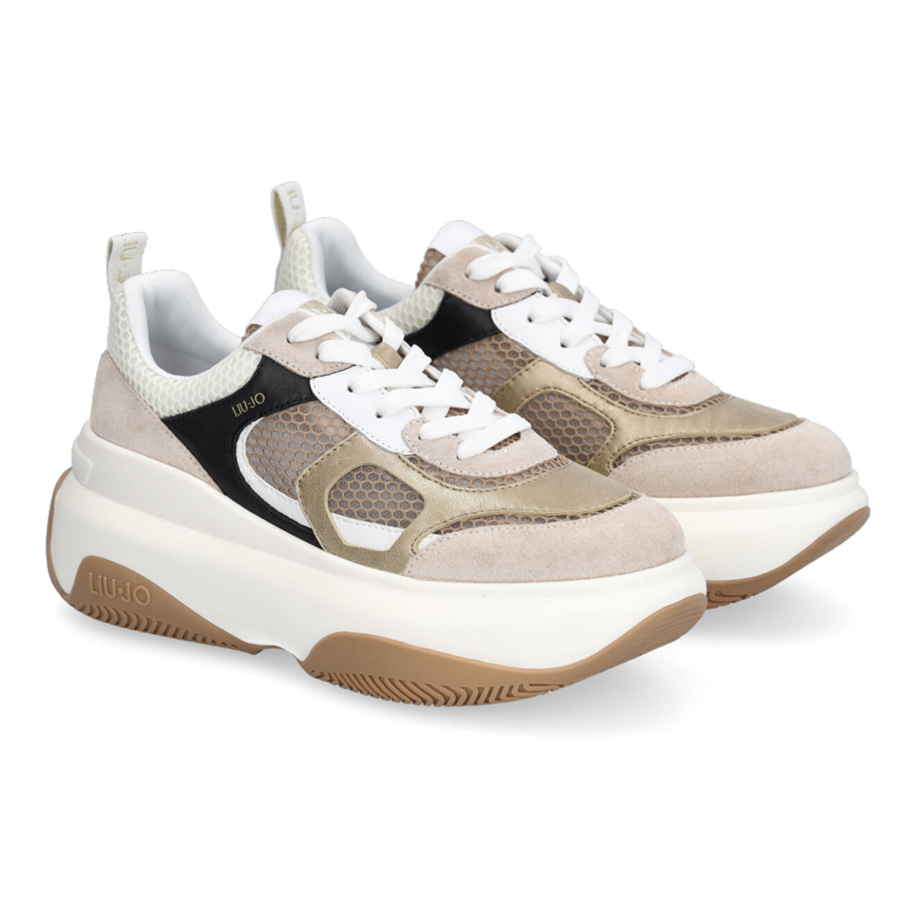 Liu-Jo Sneakers June blanc/beige/noir