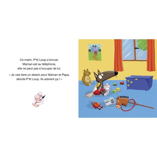 P'tit Loup fait des bêtises   de               AUZOU