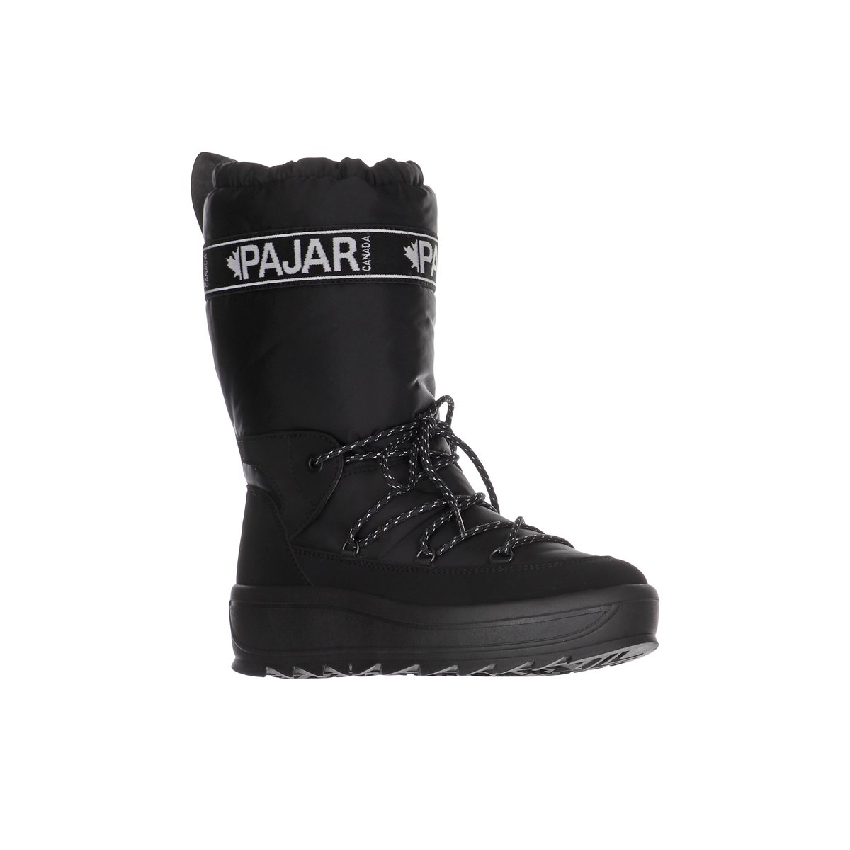 PAJAR-Galaxy_high-Bottes d'hiver - Talon plat - Noir