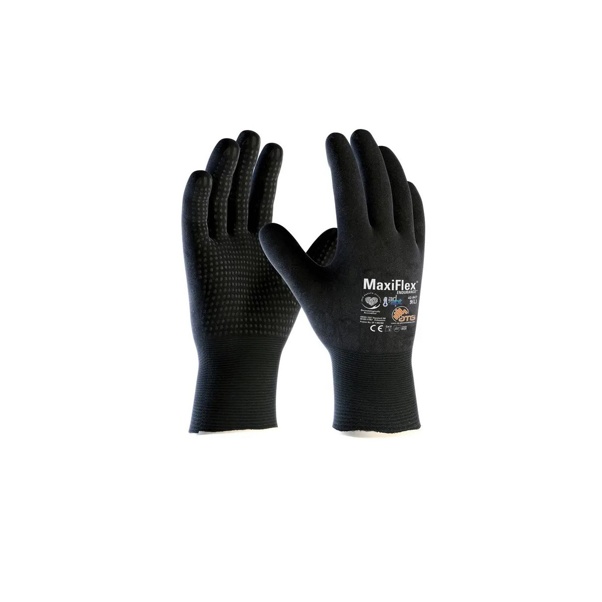 Gants maxiflex endurance 42-847 - une révolution pour la manutention - taille 10