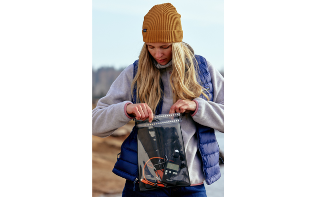 Fidlock Dry Bag Mega XL Transparente selbst verschließende Tasche