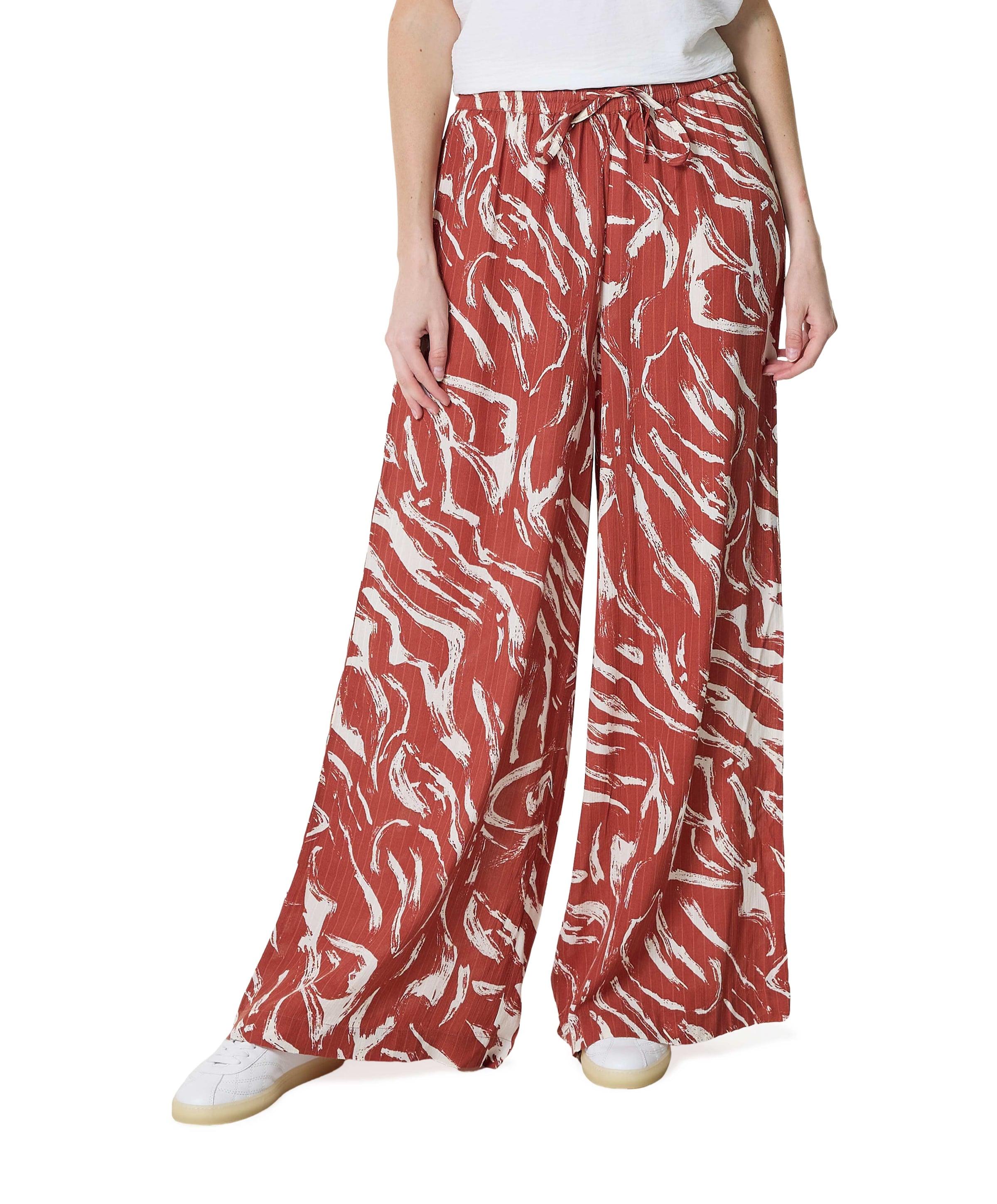 Vila VIMITTIA ZEA HW WIDE dames broek brique