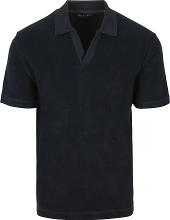 Marc O'Polo Poloshirt Riva Terry Cloth Navy 524213453218-898 kopen