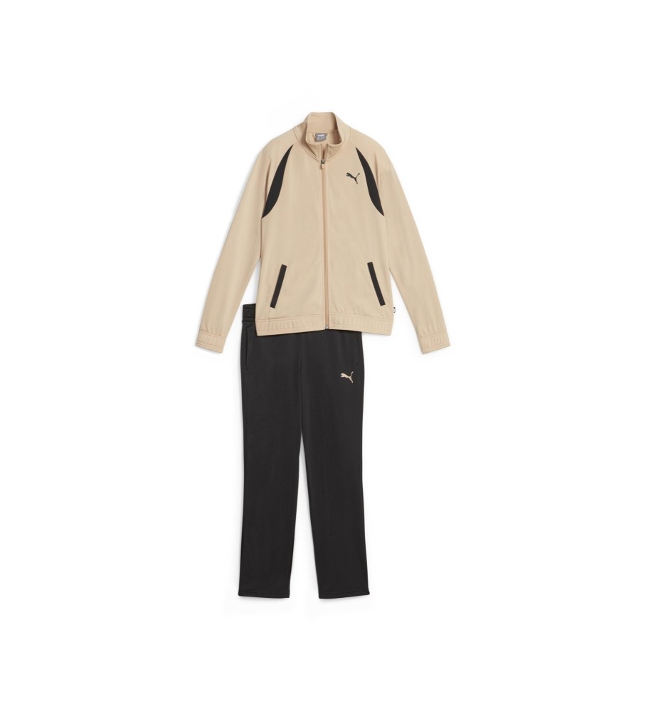 Conjunto de malha Puma bege