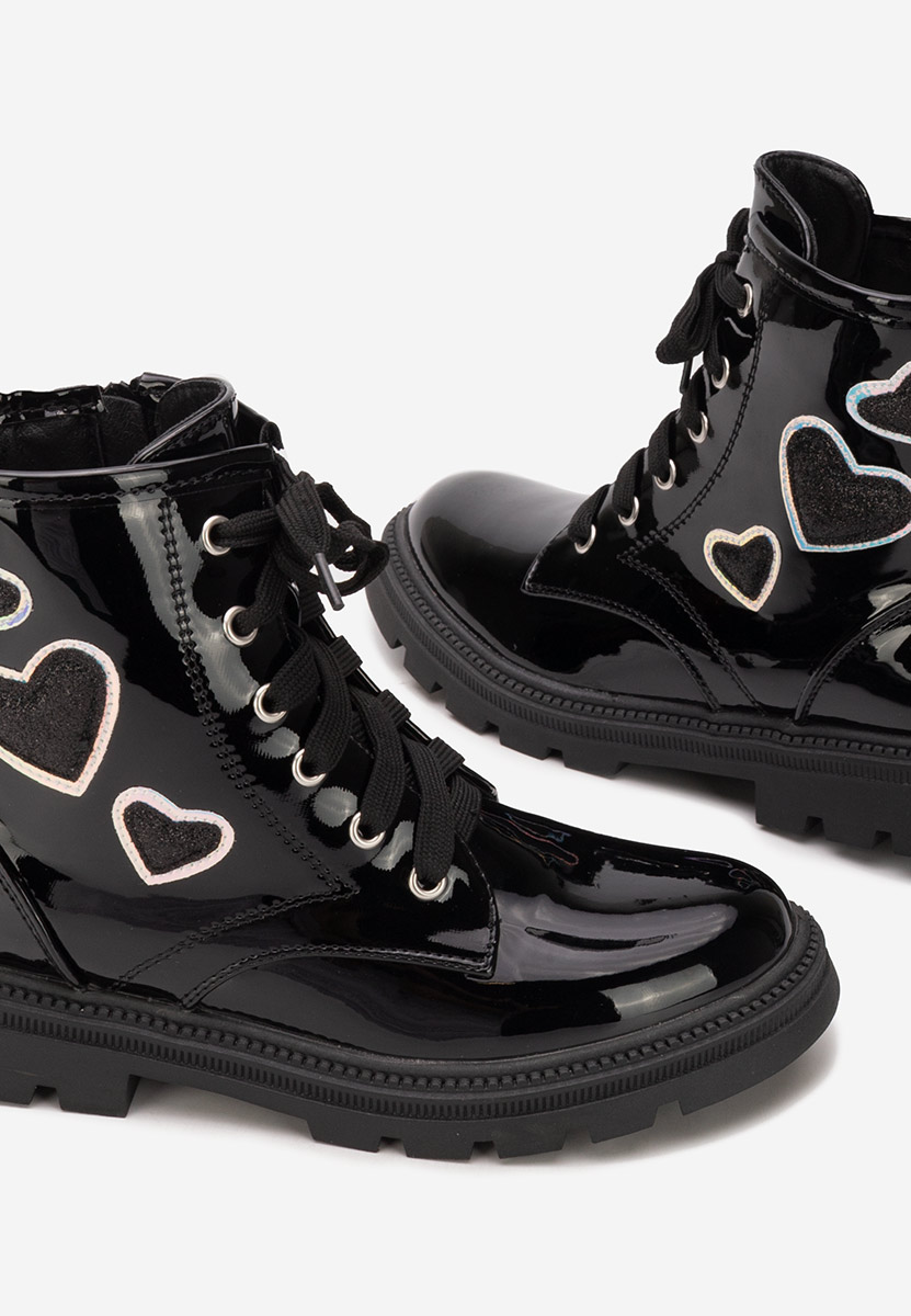 Bottines filles noires Raniana V2