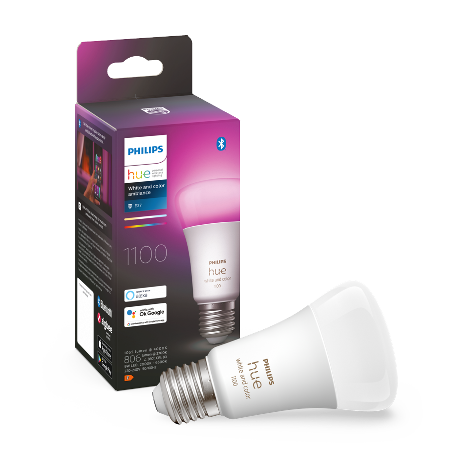 Philips Hue - E27 1100 LumenSingle Pack - White & Color Ambiance