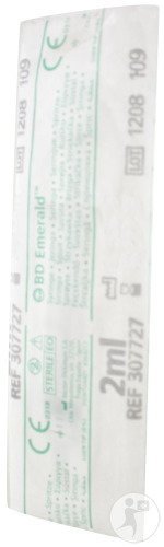 BD Emerald Seringue Luer Slip 2ml Pièces 10 (307727)