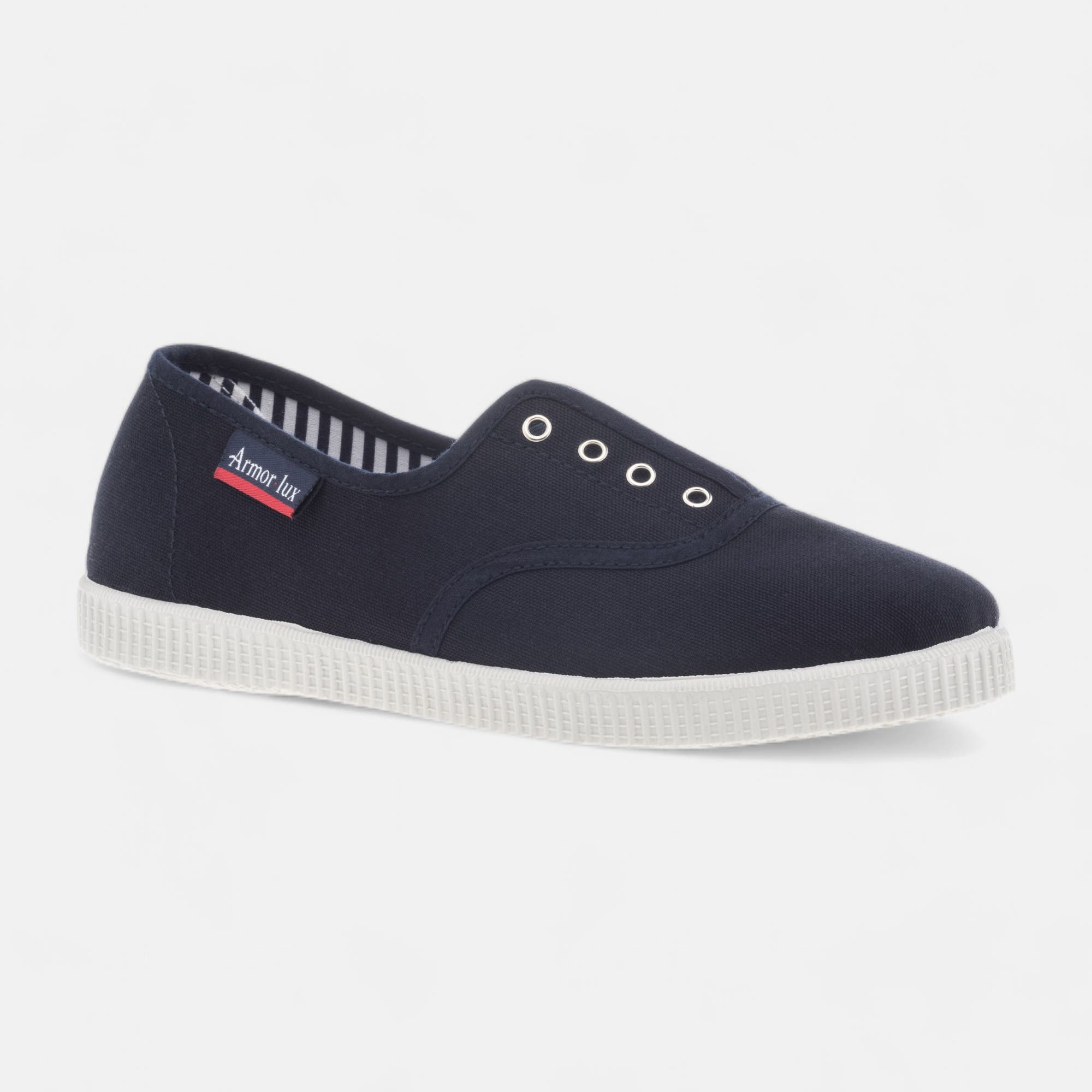 Baskets en toile Femme bleu marine