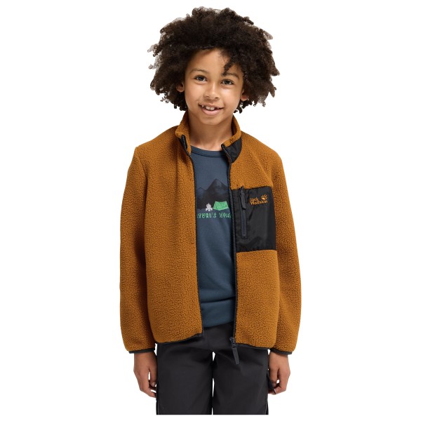 Jack Wolfskin - Kid's Lite Curl Fullzip - Veste polaire