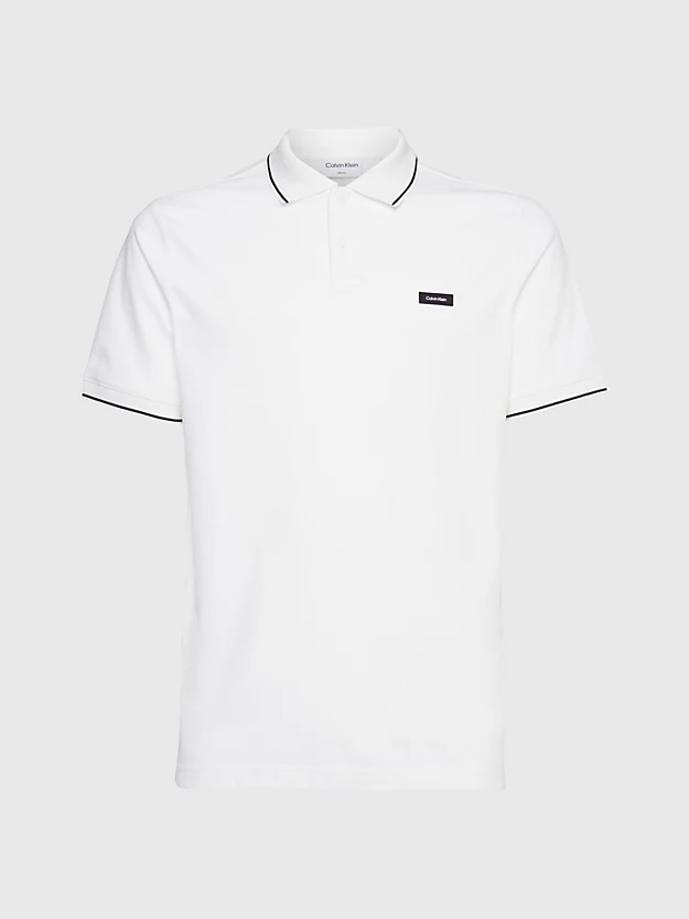 Camisa polo slim piqué