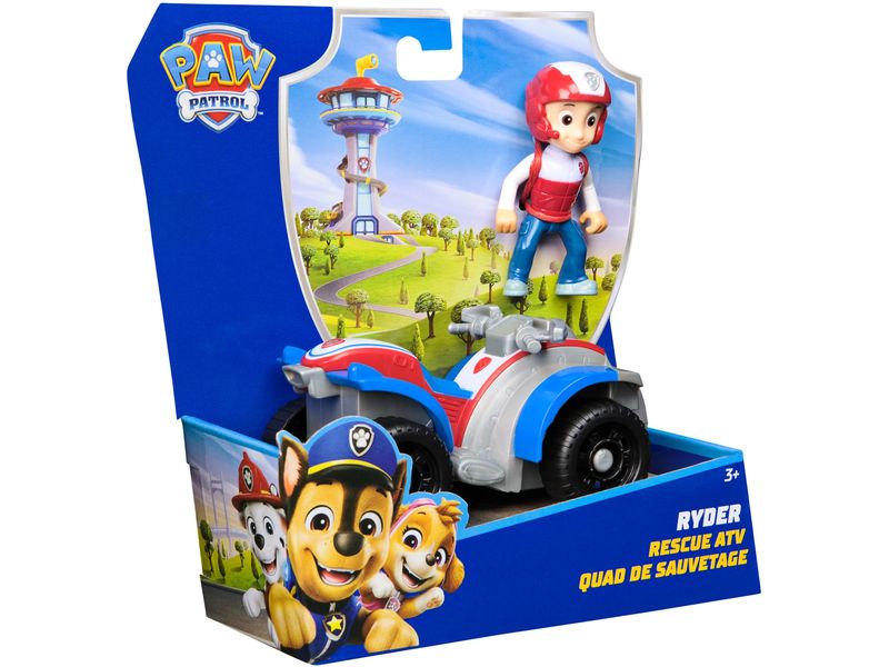 Spinmaster Paw Patrol Basic Vehicle Ryder Kinderspielzeug