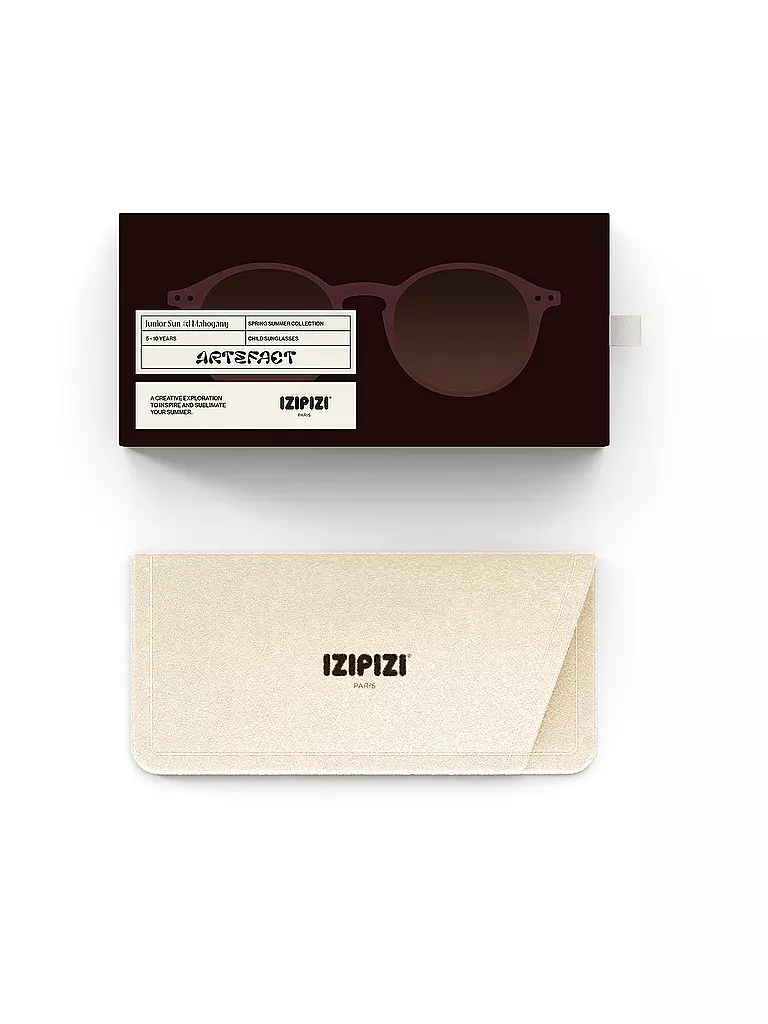 IZIPIZI Kinder Sonnenbrille SUN JUNIOR #D braun