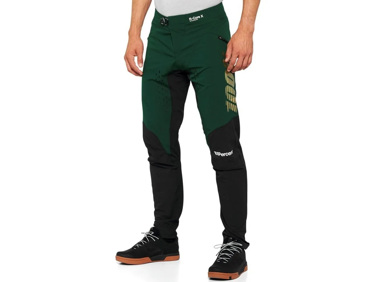 100% Spodnie męskie 100% R-CORE X Limited Edition Pants Forest Green roz. 30 (44 EUR) (NEW 2022)