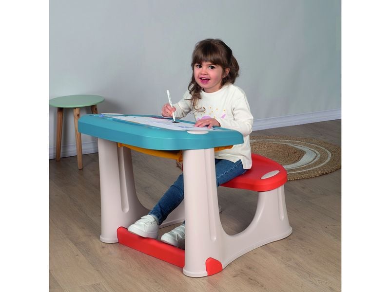 Smoby Schreibtisch Magic Schul- und Arbeitstisch im kindgerechten Design
