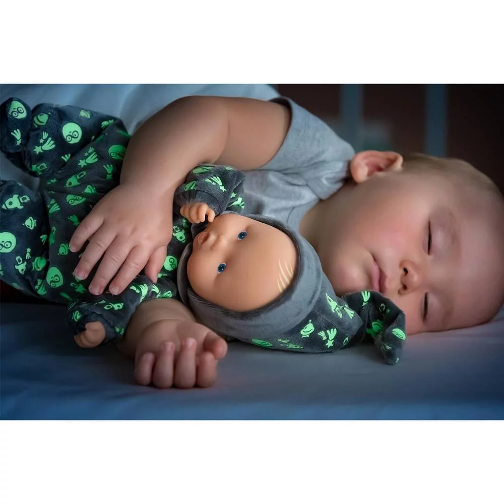 DOUDOU - BABIPOUCE BRILLE DANS LA NUIT 28 CM - COROLLE MON DOUDOU