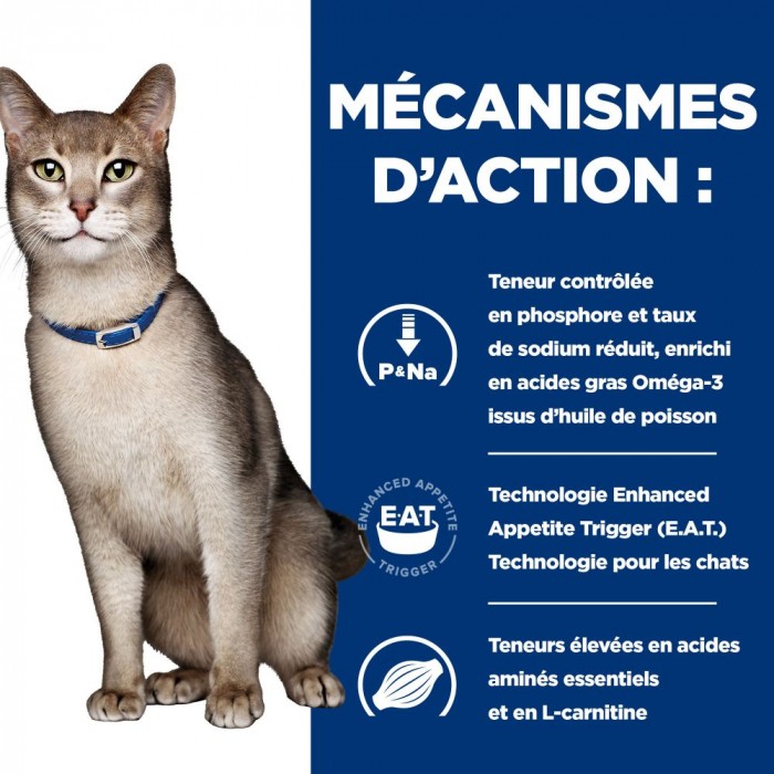 HILL'S Prescription Diet k/d Kidney Care au Poulet - Croquettes pour chat