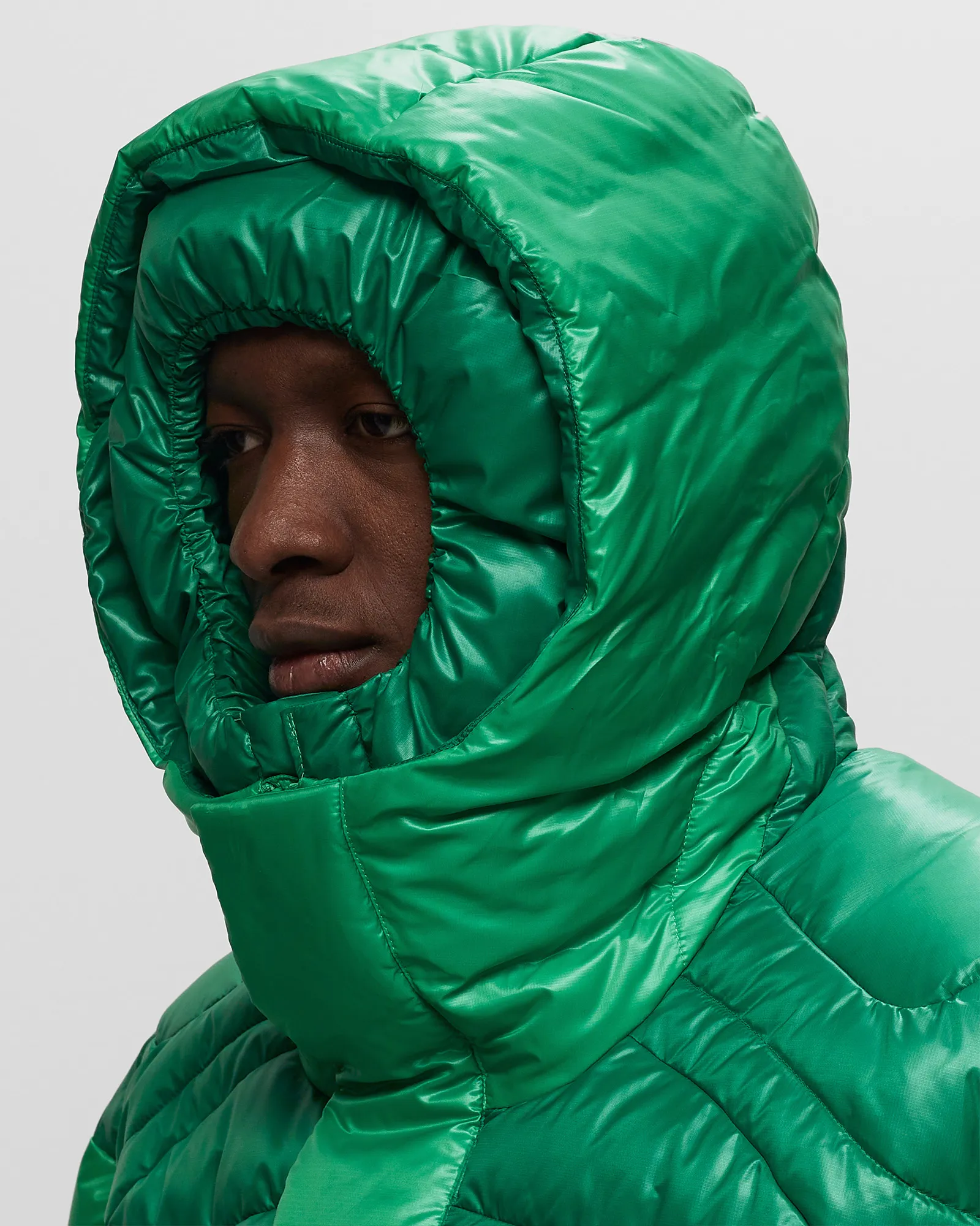 Nike Oversized Water-Repellent Hooded Jacket