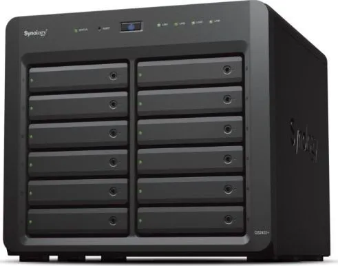 Synology Disk Station DS2422  - NAS-server - 12 bays - SATA 3Gb/s - RAID 0, 1, 5, 6, 10, JBOD - RAM 4 GB - Gigabit Ethernet - iSCSI support