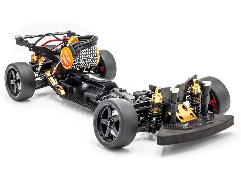 Hobbytech Combo Hobbytech OVER-D10 Drift 1:10 Chassis-Kit für RC-Drift-Enthusiasten